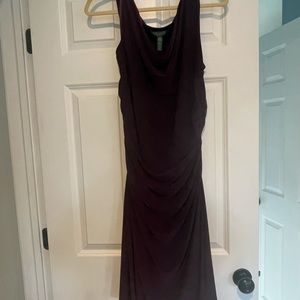 Ralph Lauren eggplant dress